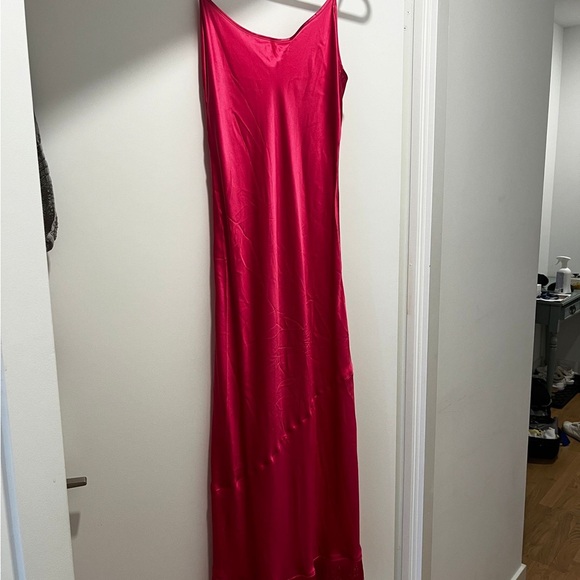 Reformation, Alisal Silk Dress, Color Flambe, small - Picture 6 of 7